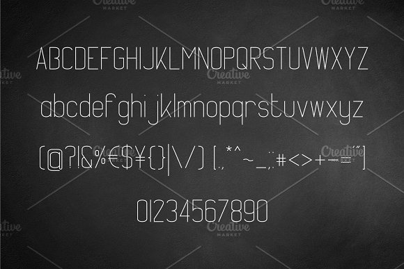 Gravitation Typeface Font插图4
