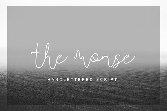 The Monse Font插图