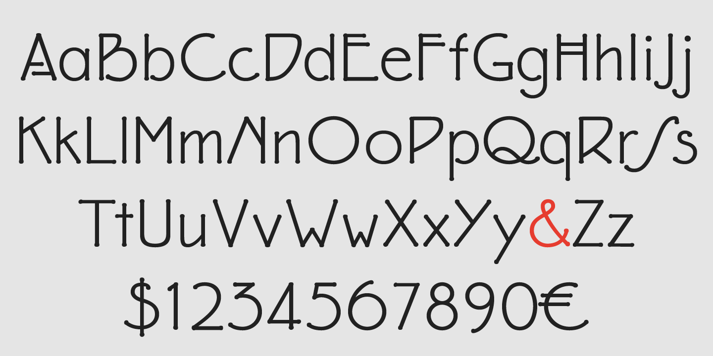 FLW Eaglefeather Font Family插图2