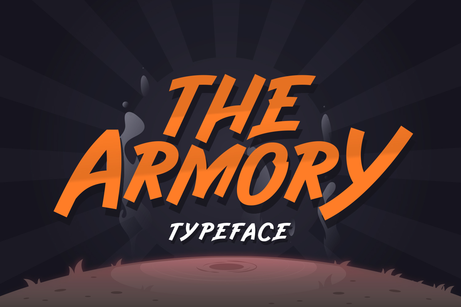 The Armory Regular Font插图