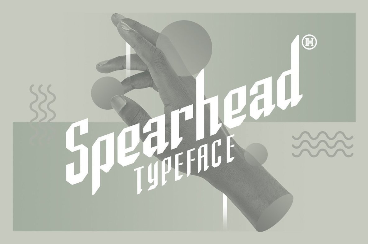 Spearhead Font Family插图