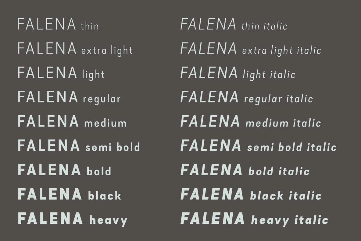 Falena Font Family插图1