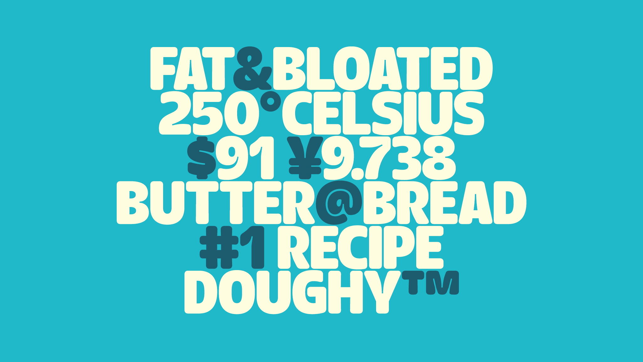 Doughy Font插图2