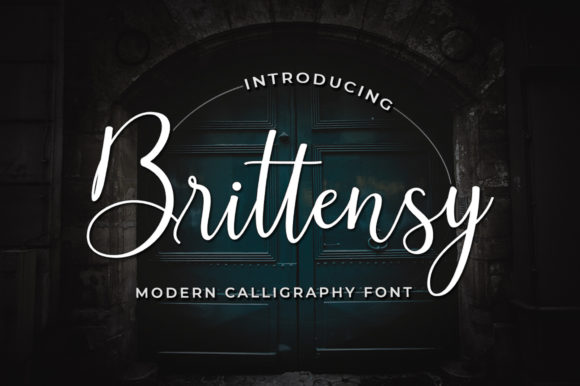 Brittensy Font插图