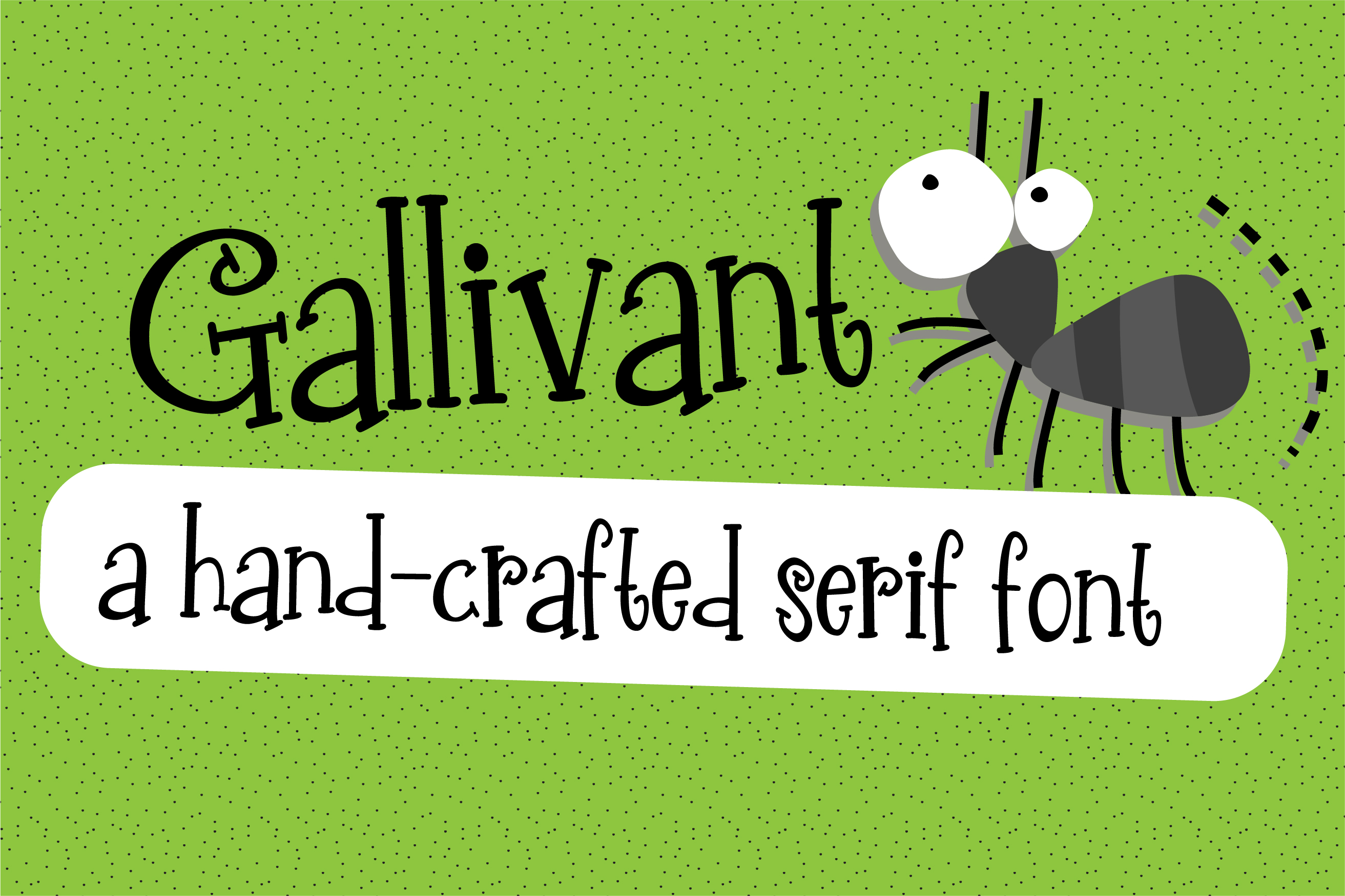 PN Gallivant Regular Font插图