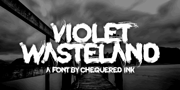Violet Wasteland font插图