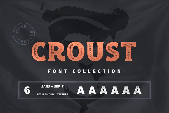 Croust Font Collection插图