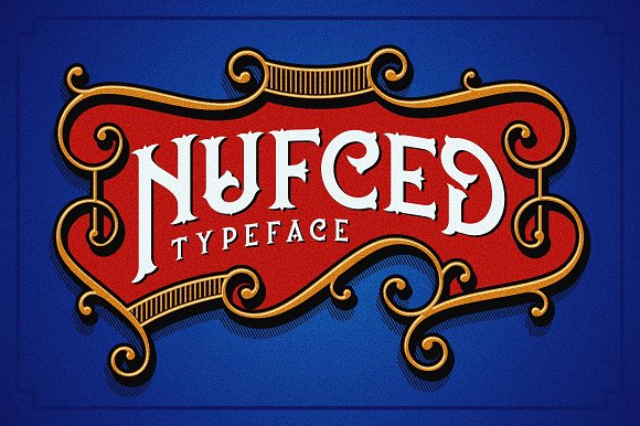 Nufced Typeface插图1