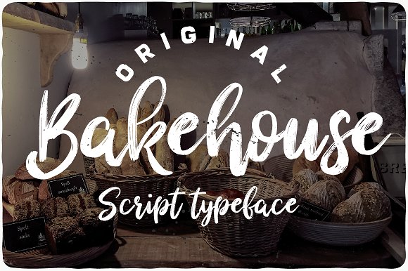 Bakehouse typeface插图