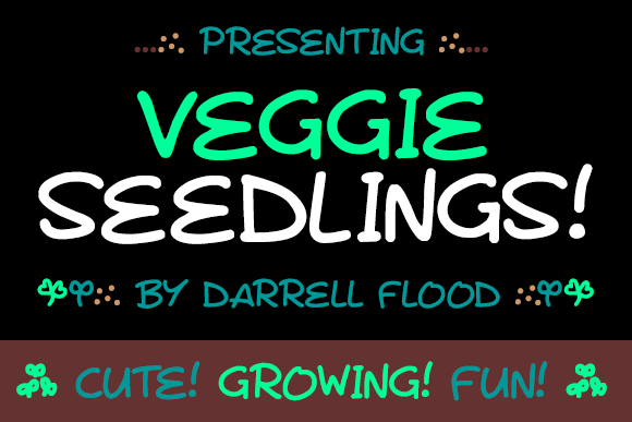 Veggie Seedlings font插图1