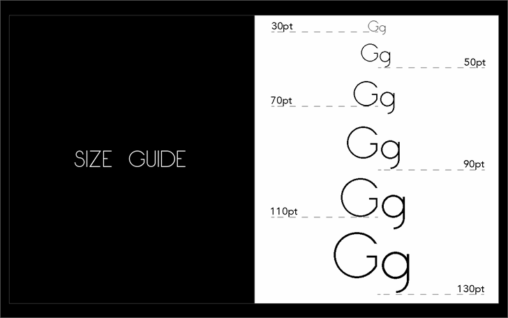 Hypeface – Reg font插图4