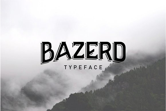 BAZERD – Typeface插图