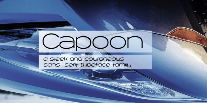 Capoon Font Family插图