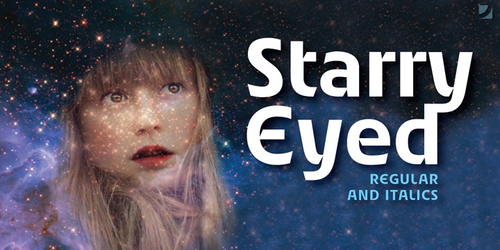 Starry Eyed Font Family插图