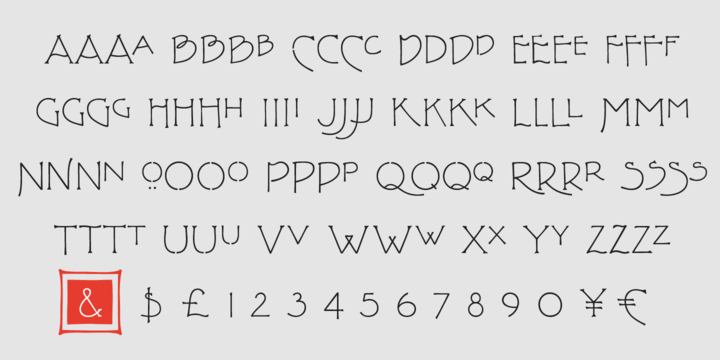 P22 FLW Terracotta Font Family插图2