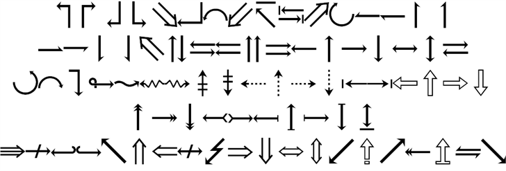 Symbols font插图1