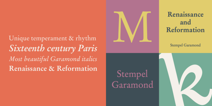 Stempel Garamond Font Family插图1