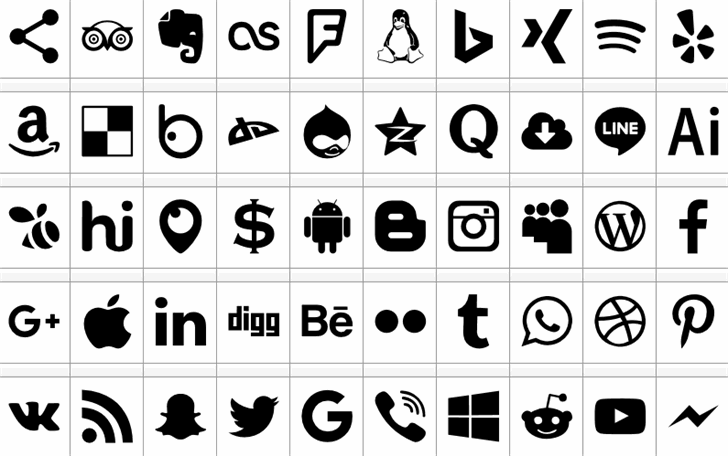 Type Icons font插图