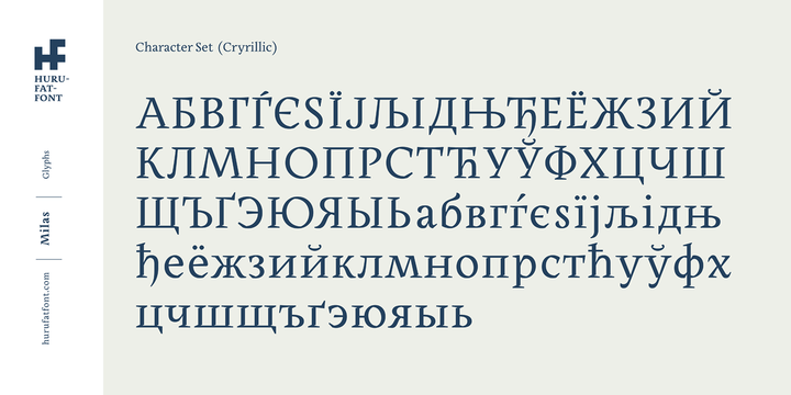 Milas Font Family插图3