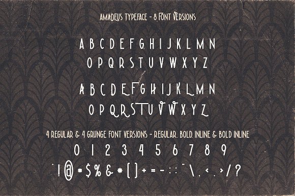 Amadeus – Display Font插图1