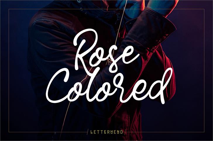 Rose Colored font插图1