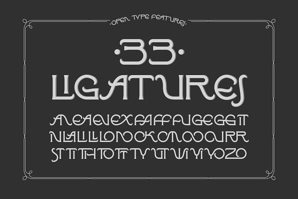 Affair Typeface & Graphics Font插图2