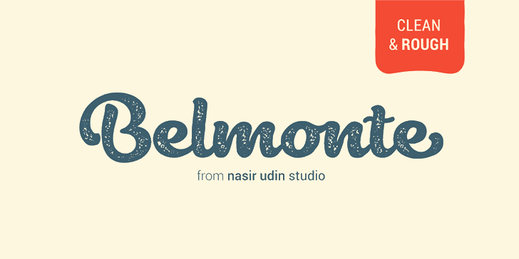 Belmonte font插图