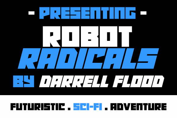 Robot Radicals font插图