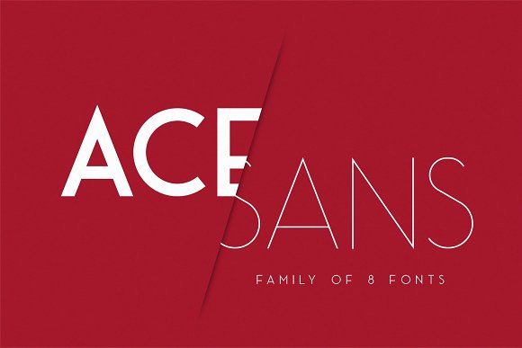 Ace Sans Font插图