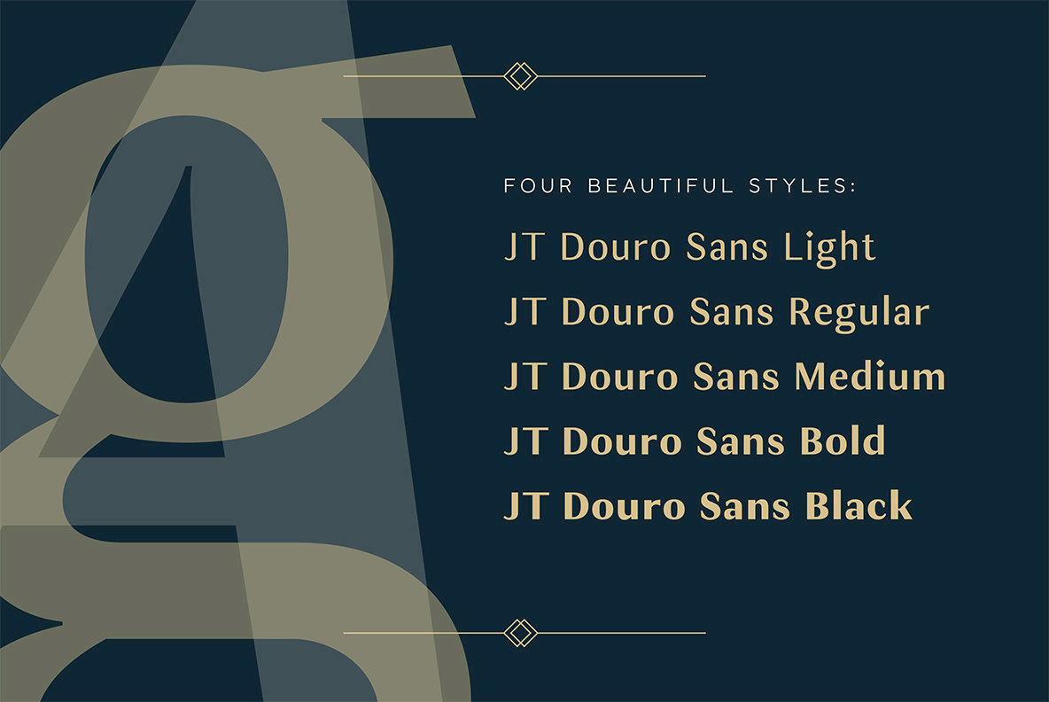 JT Douro Sans Font Family插图2