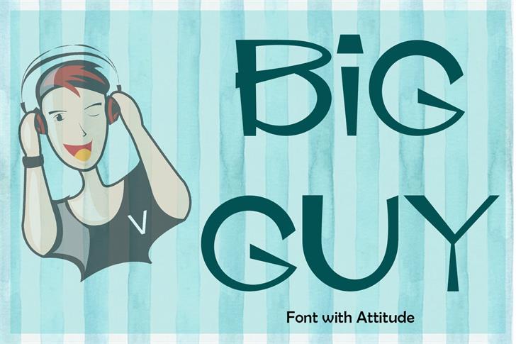 EP Big Guy font插图