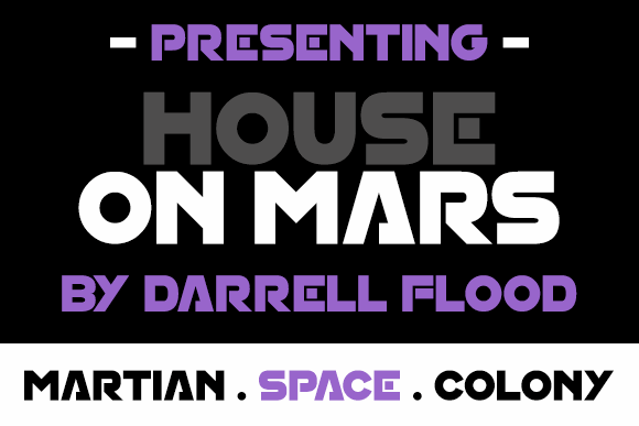 House On Mars font插图