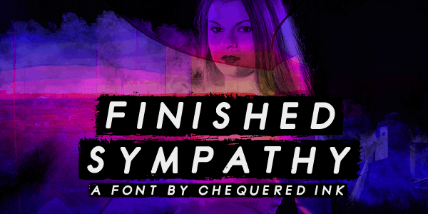 Finished Sympathy font插图