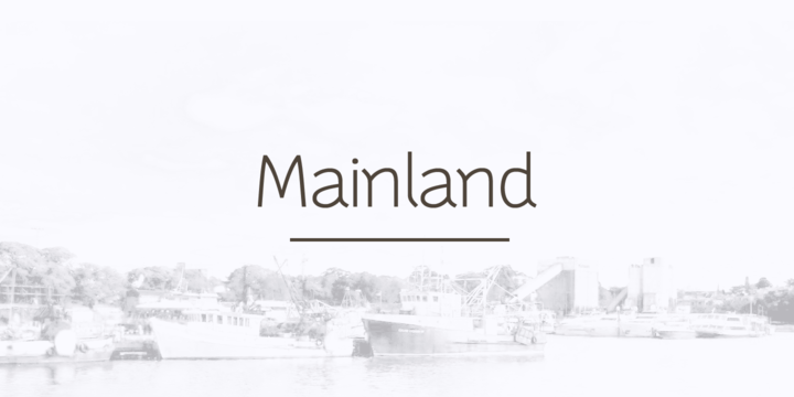 Mainland Font Family插图