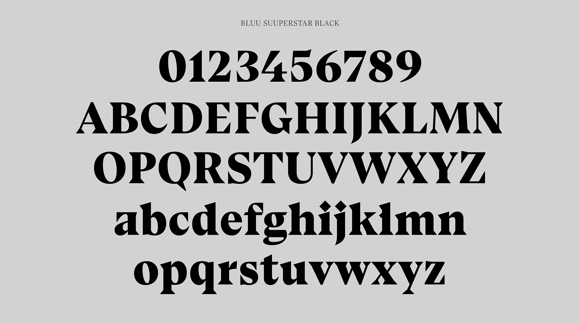 Bluu Suuperstar Font Family插图4
