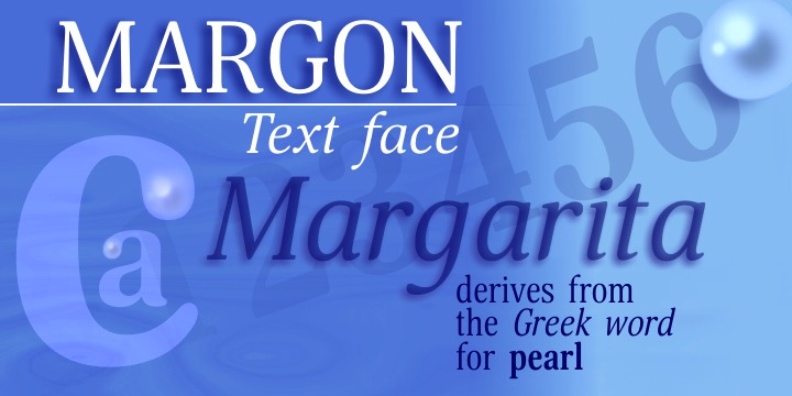 Margon Font插图