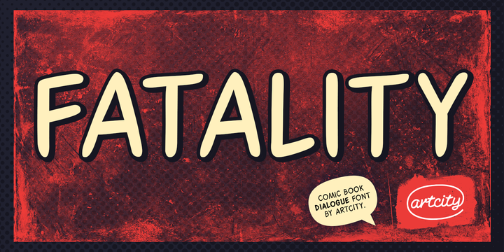 Fatality Font Family插图