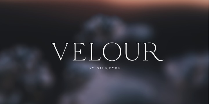 Velour Font Family – 6 Fonts插图1