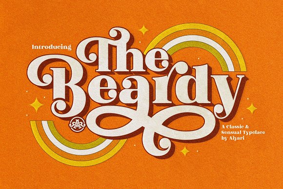 The Beardy Font插图