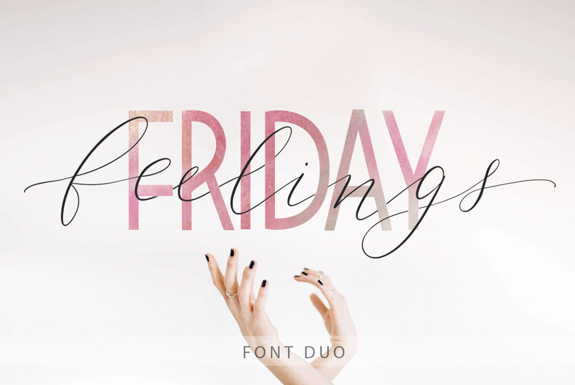 Friday Feelings Font Family插图
