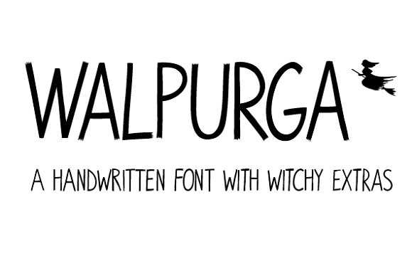 Walpurga Regular插图