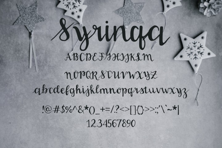Syringa Font插图1