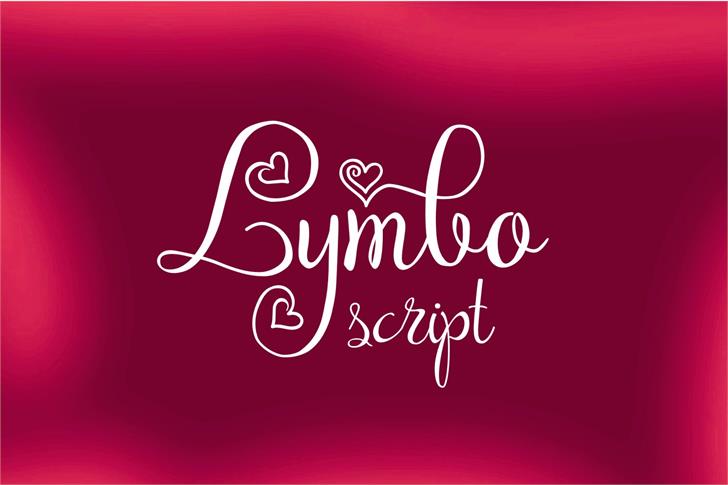 Lymbo font插图