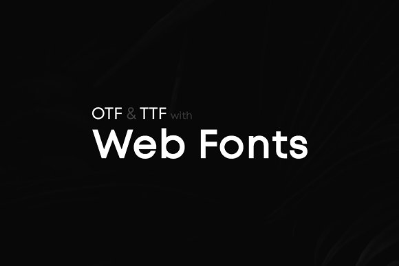 LORIN – Geometric Typeface + WebFont插图4