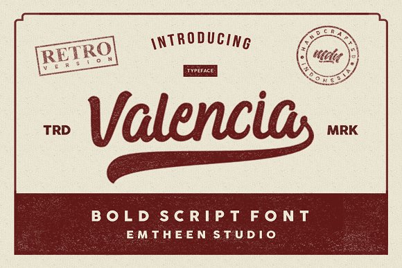 Valencia Typeface插图