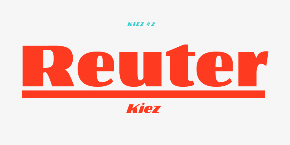 Kiez Font Family插图2