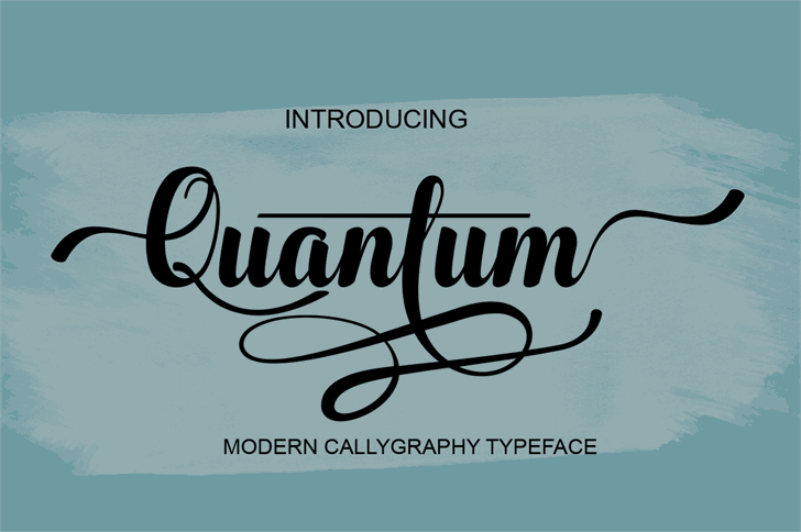 Quantum font插图