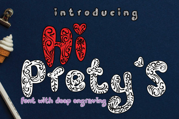 Hi Prety’s Font插图