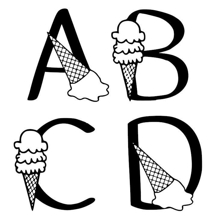 Ks Ice Cream Party font插图1