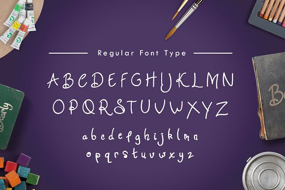 Bearley Display Fonts插图2
